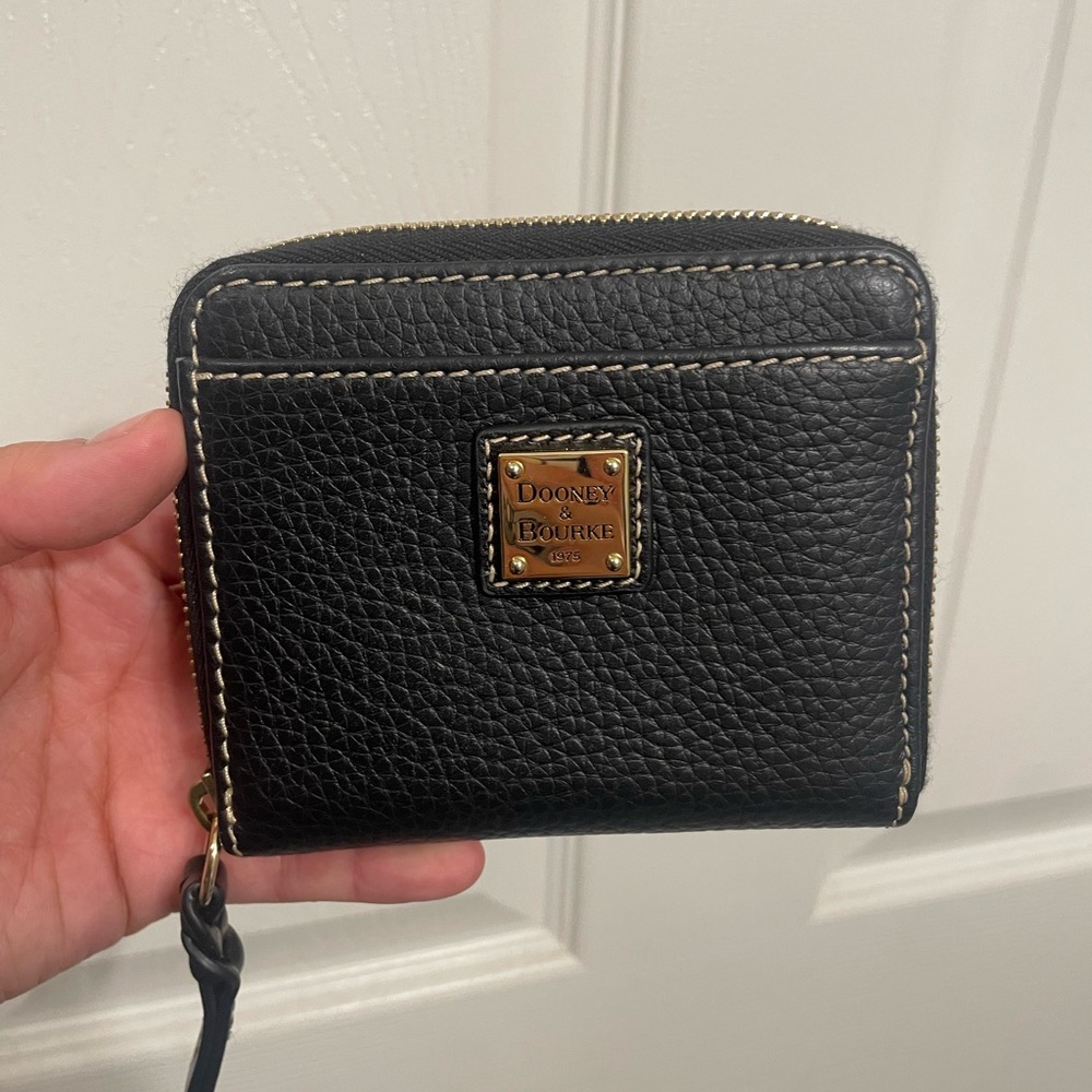 Dooney & Bourke Black Leather Wallet
